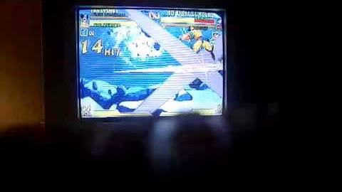 MvC: Wolverine Basic Combos