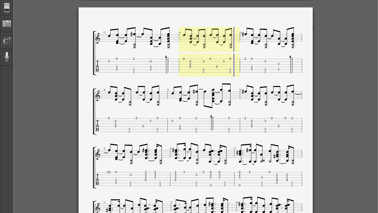 "Caramelldansen" acoustic guitar fingerstyle cover YouTube