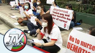 'Lagi nagmamakaawa': Ilang frontliners daing ang naantalang sahod, hazard pay | TV Patrol