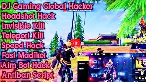 Script Freefire 1.62.5 Update ! Rank Work Vip Script ! Hack Freefire  Dj gamingyt ! Blacklist Bypass