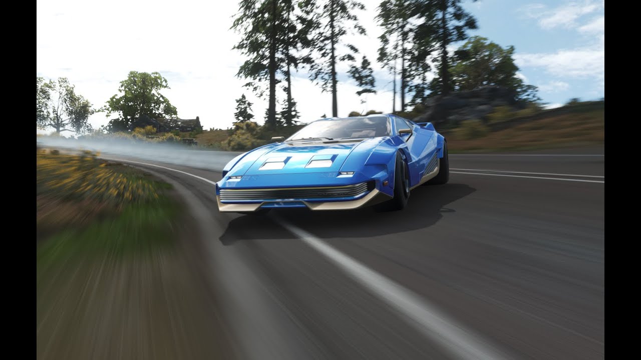 Cyberpunk 2077 car | Quadra turbo-r v-tech | Forza horizon 4