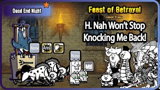Feast of Betrayal 1 Crown | Dead End Night | Stories of Legend | The Battle Cats |  No Gacha