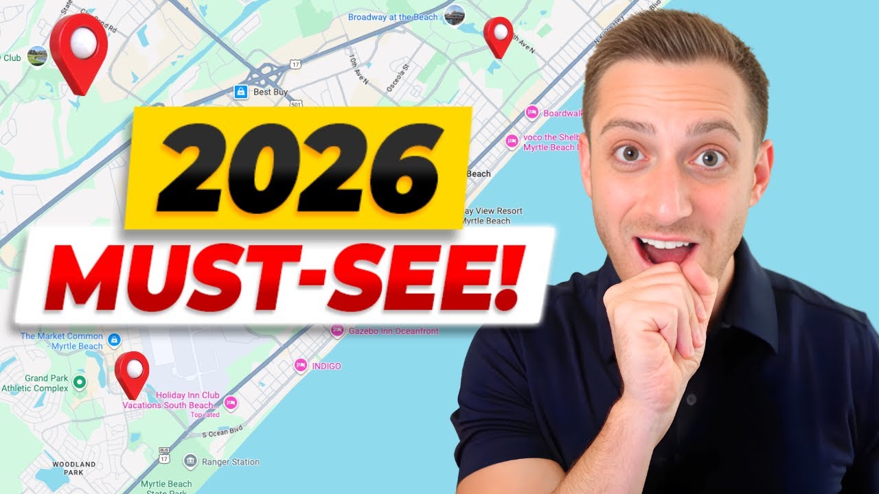 Если бы я переезжал в Миртл-Бич, Южная Каролина, в 2026 году, я бы переехал сюда!
