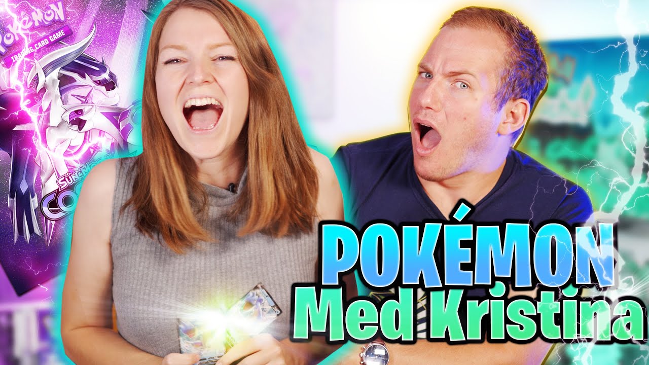 JEG ÅBNER POKÉMON KORT MED KRISTINA