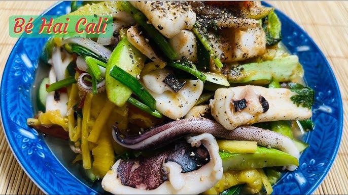 4. Mực Xào Dưa Cải Chua