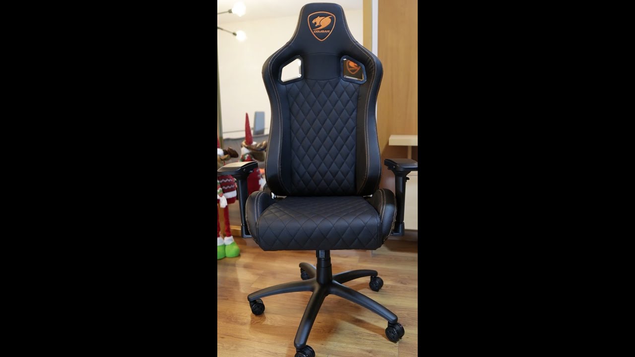 Cougar Armor S Black Luxury Gaming Chair -  