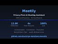 Meetily - Privacy-First AI Meeting Assistant (Open Source, 100% Local)