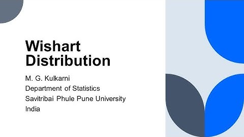 Wishart Distribution