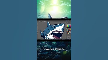 Speed Logo Design of a Shark with Illustrator