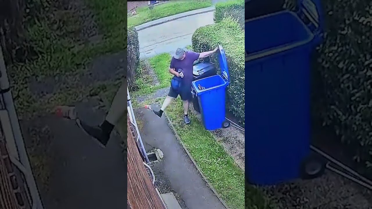 Man Uses Impressive Soccer Skills To Kick Trash Item Into Garbage Bin 1505456