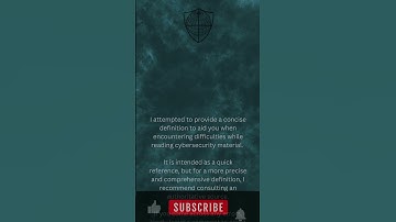 Covert Channel, Cybersecurity Mini Dictionary #shorts