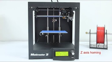 MeCreator 2 Homing Testing