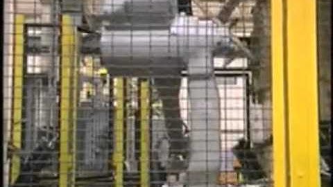 Motoman HP50 press line tending