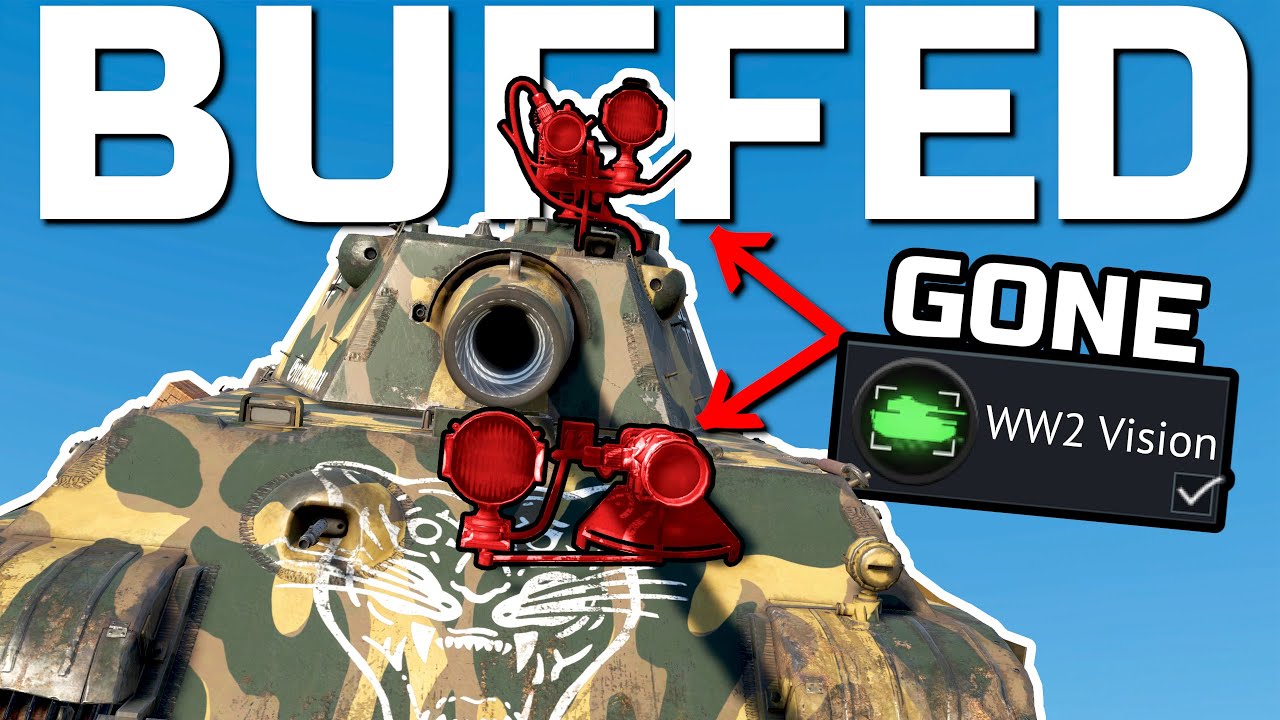 The RARE PANTHER II got BUFFED (You CAN'T GET this TANK)