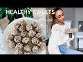 HEALTHY PROTEIN BLISS BALLS RECIPE | Annie Jaffrey