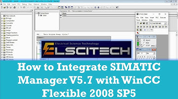 How to Integrate Simatic Manager V5.7 with WinCC Flexible 2008 SP5