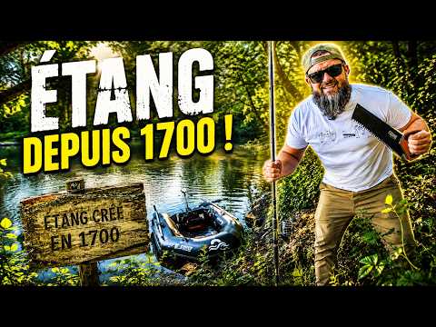 I finally got permission to fish for CARP in this 300+ year-old pond!