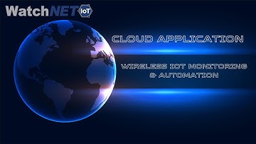 WatchNET IOT Cloud Application