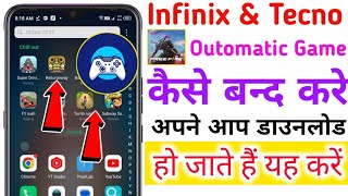 Tecno mobile mein automatic game downloading problem solve | infinix automatic game install problem screenshot 5