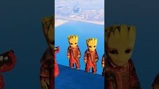 Spider-Man Throws Woodman Off The Mega Water Ramp