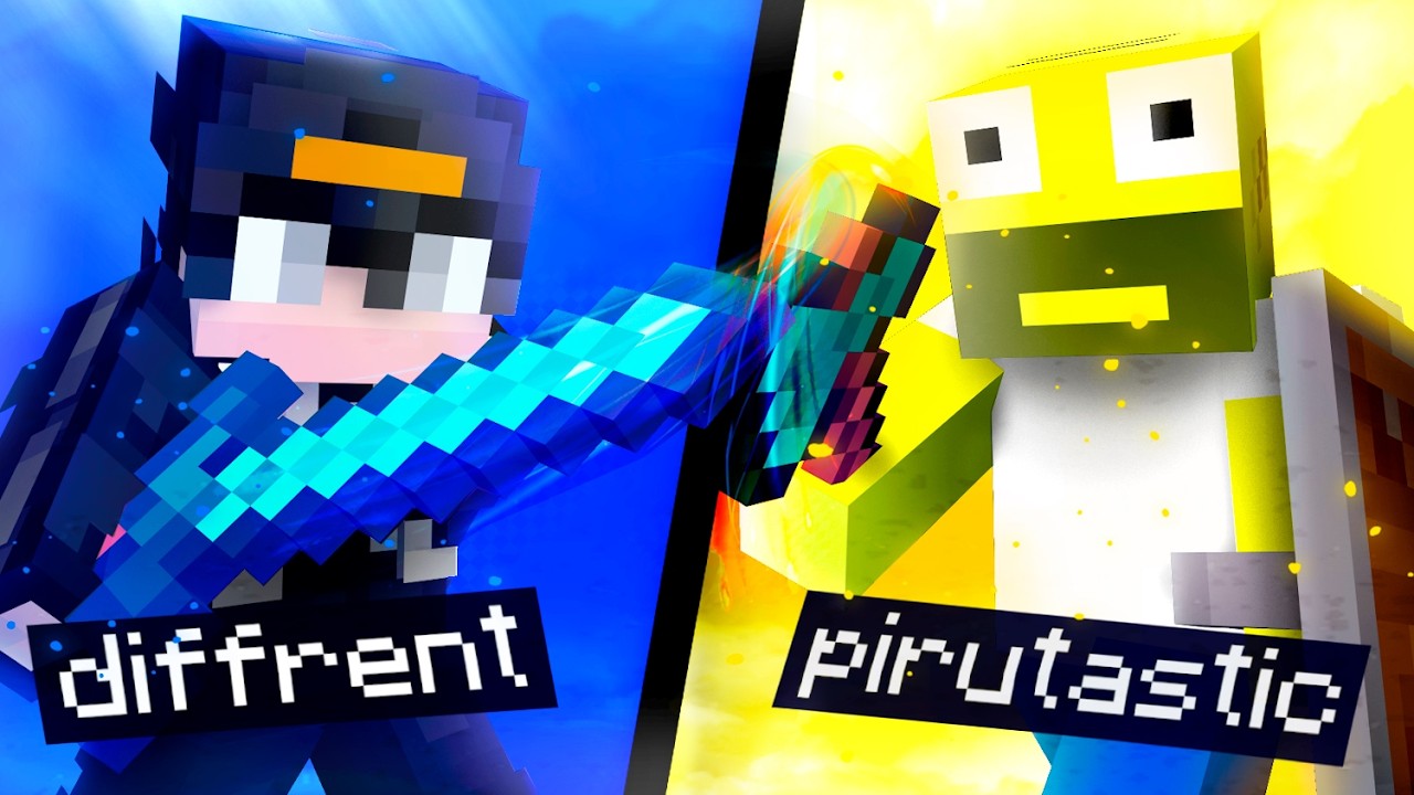 Pirutastic DIFFRENT VS PIRUTASTIC en TODAS las MODALIDADES de PVP - YouTube