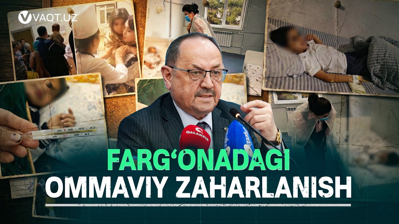 Ovqatdan ommaviy zaharlanish. Hozirgacha nimalar ma’lum?