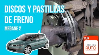 Cómo cambiar los discos y las pastillas de freno Megane 2 🚗 - YouTube