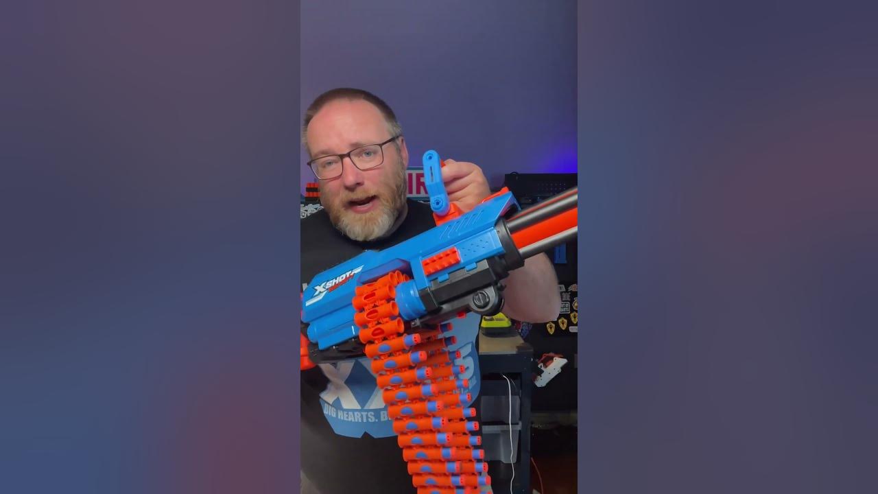 Nothing Flings Foam Like a Full-On Nerf Gatling Blaster