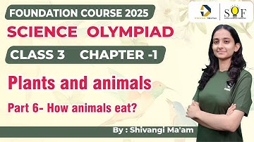Class 3 Science Olympiad | Chapter 1-  Plants and animals | Science Olympiad Class