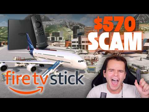 Don't BUY Flight Simulators On AMAZON FIRE TV (SCAM)