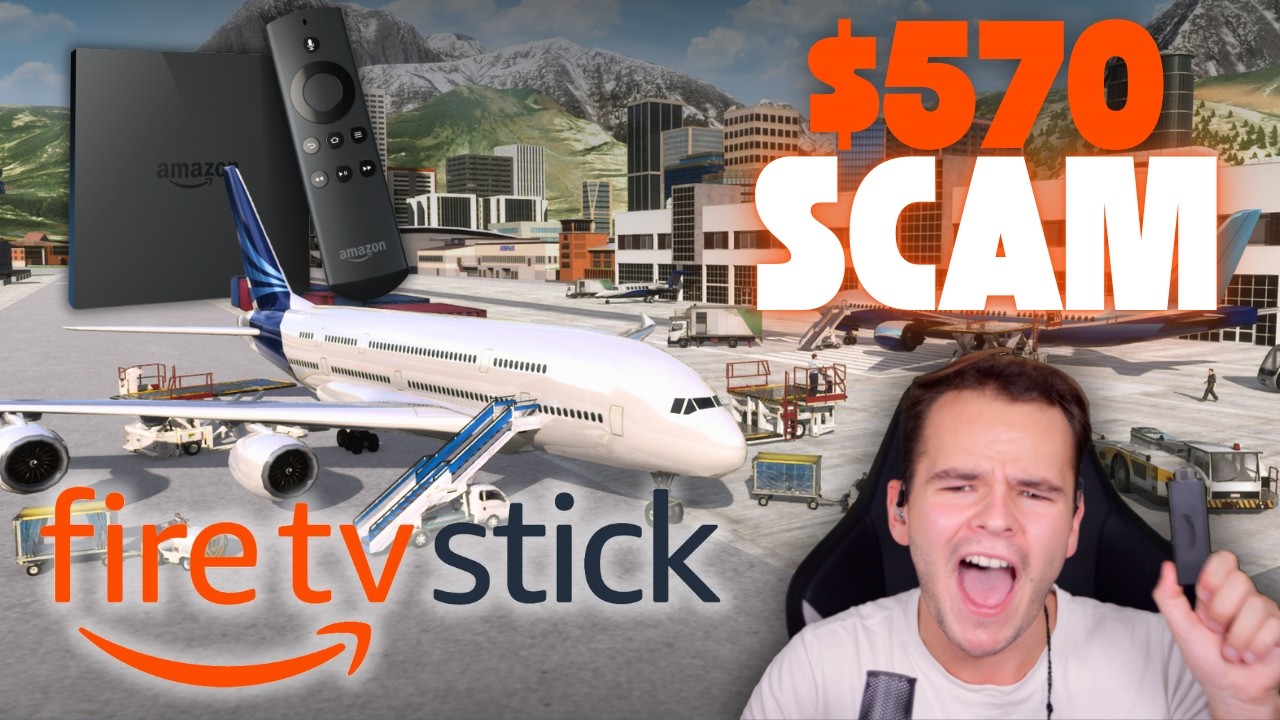 Don't BUY Flight Simulators On AMAZON FIRE TV (SCAM)