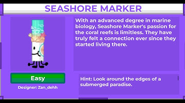 How to get Seashore Marker (SCENTED REVERIE [CHECK DESC]) - Find The Markers