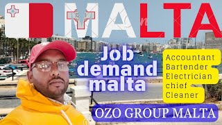 Getting a job in MALTA 🇲🇹 Ozo Group, Vijay Malta 🔥 screenshot 4