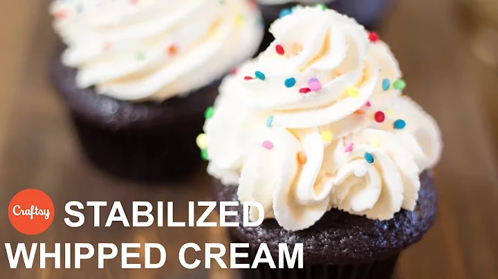 Stabilized Whipped Cream Frosting | How to make it...