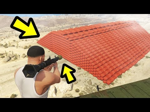 The BIGGEST Explosion Ever! (GTA 5)