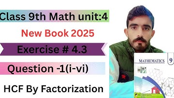 Class 9th Math new book 2025  Exercise 4.3 Question 1- 9th Maths exercise 4.3 q1