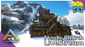 Nordic Church LiveStream | ARK: Building w/ Fizz (No MODS)