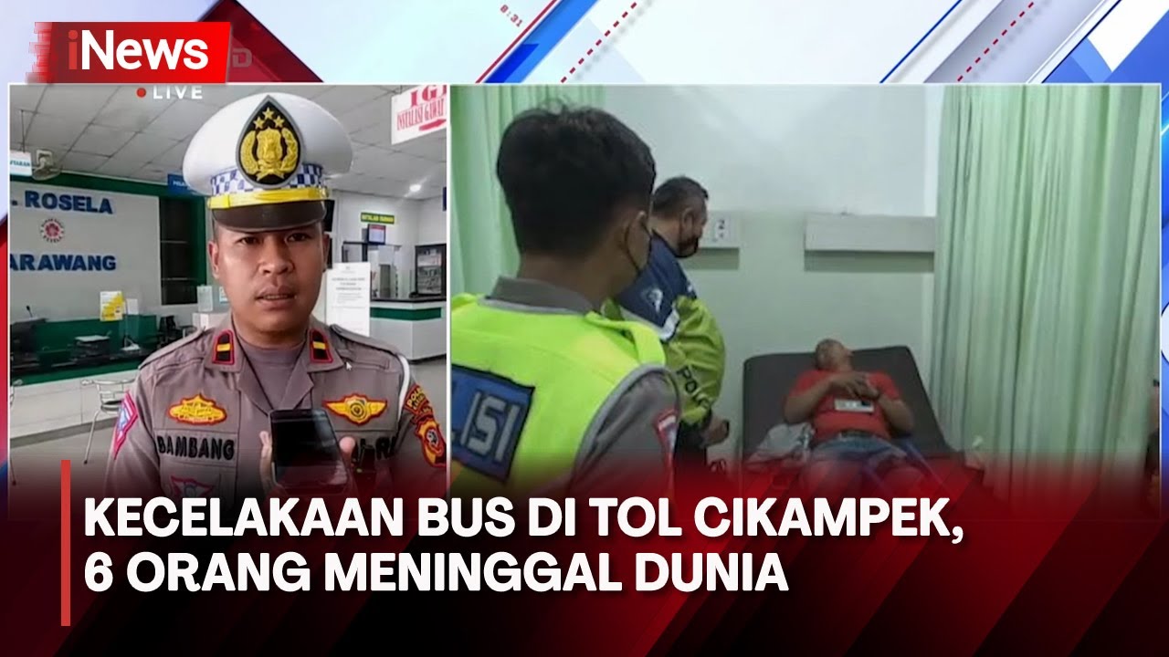Kecelakaan Bus di Tol Cikampek saat Malam Tahun Baru 2024, 6 Meninggal Dunia