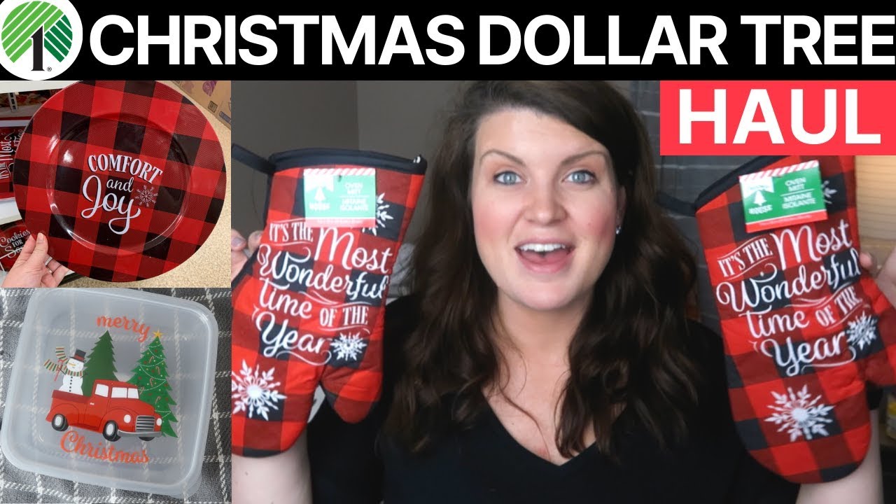 Dollar Tree Haul - Christmas 2019 | Buffalo Check & Other Can't Miss Items!
