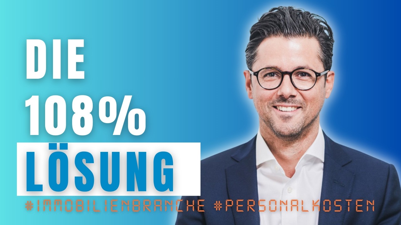 Wie senkt man Personalkosten in der Immobilienbranche? Drei Lösungsansätze mit Patrick Reininger