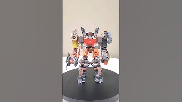 Transformers Junkion Combiner featuring Scraphook and Crashbar v9