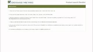Product Launch Checklist