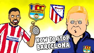 🤪Suarez hypnotizes Koeman!🤪 (Atletico Madrid vs Barcelona 2021) screenshot 2