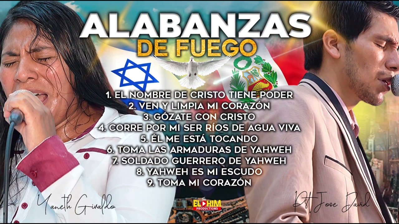 1 HORA DE ALABANZAS PARA FLUIR EN EL ESPÍRITU | Yaneth Giraldo Oficial & Pst. José David Chávez