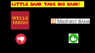 NO MORE ATM FEES!!! WHY I LEFT WELLS FARGO FOR MIDFIRST BANK