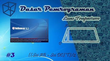 Belajar Ngoding Program Java Luas Trapesium