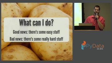 Will Voorhees | Eat Your Vegetables Data Security for Data Scientists