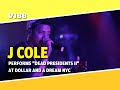 J Cole Performs Just To Get By and Dead Presidents II In NYC