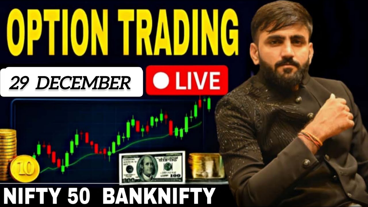 Index Option Live Trading | Nifty, Bank Nifty & Sensex Live Market Analysis // 29 dec 2025