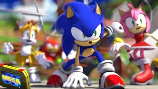 Sonic Saves Everyone Mega X Sonic Prime Animation Style